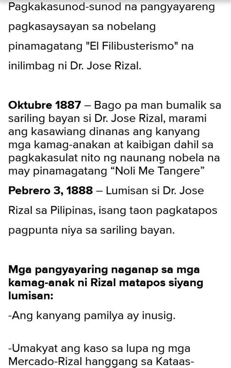 kaligirang pangkasaysayan ng el filibusterismo oktubre 1887|Kaligirang kasaysayan ng El Filibusterismo .